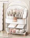 Desktop Makeup Organizer Transparent Jewelry Cosmetic Storage