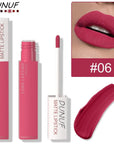 Dark Purple Matte Lip Gloss Bold, Velvet, Long Lasting Waterproof