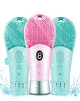 9 Gear Electric Facial Brush Cleaner Skin Vibrating