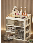 3-layer Minimalist High-end Cosmetics Storage Box