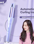 Tinsol 2 in 1 Automatic Hair Curler 32MM Auto Rotating