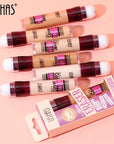 USHAS Sponge Tip Concealer Flawless, Waterproof & All Day Coverage