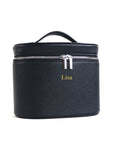 Large-capacity PU leather cosmetic box