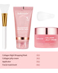 Collagen Jelly Cream – Overnight hydration for firmer, smoother, glowing skin.