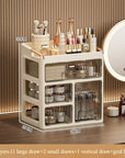 3-layer Minimalist High-end Cosmetics Storage Box