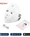 Wireless 7 Colors LED Face Beauty Machine