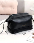 Cosmetic Storage Bag – Spacious & Portable A stylish, high-capacity organizer for your cosmetics and toiletries, ideal for travel.