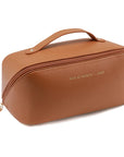 Cosmetic Storage Bag – Spacious & Portable A stylish, high-capacity organizer for your cosmetics and toiletries, ideal for travel.