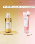 Korean Pore Care Set Foam, Clay Stick Cleansing Oil