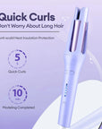 Tinsol 2 in 1 Automatic Hair Curler 32MM Auto Rotating