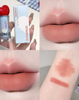 SHAQINUO Velvet Matte Lip Mud Soft Mist Mousse Lip
