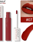 Dark Purple Matte Lip Gloss Bold, Velvet, Long Lasting Waterproof