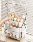 Desktop Makeup Organizer Transparent Jewelry Cosmetic Storage