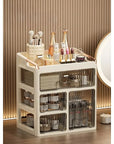 3-layer Minimalist High-end Cosmetics Storage Box