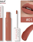 Dark Purple Matte Lip Gloss Bold, Velvet, Long Lasting Waterproof
