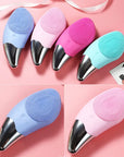Mini Electric Face Washer Cleanser Silicone Facial Cleanser Waterproof