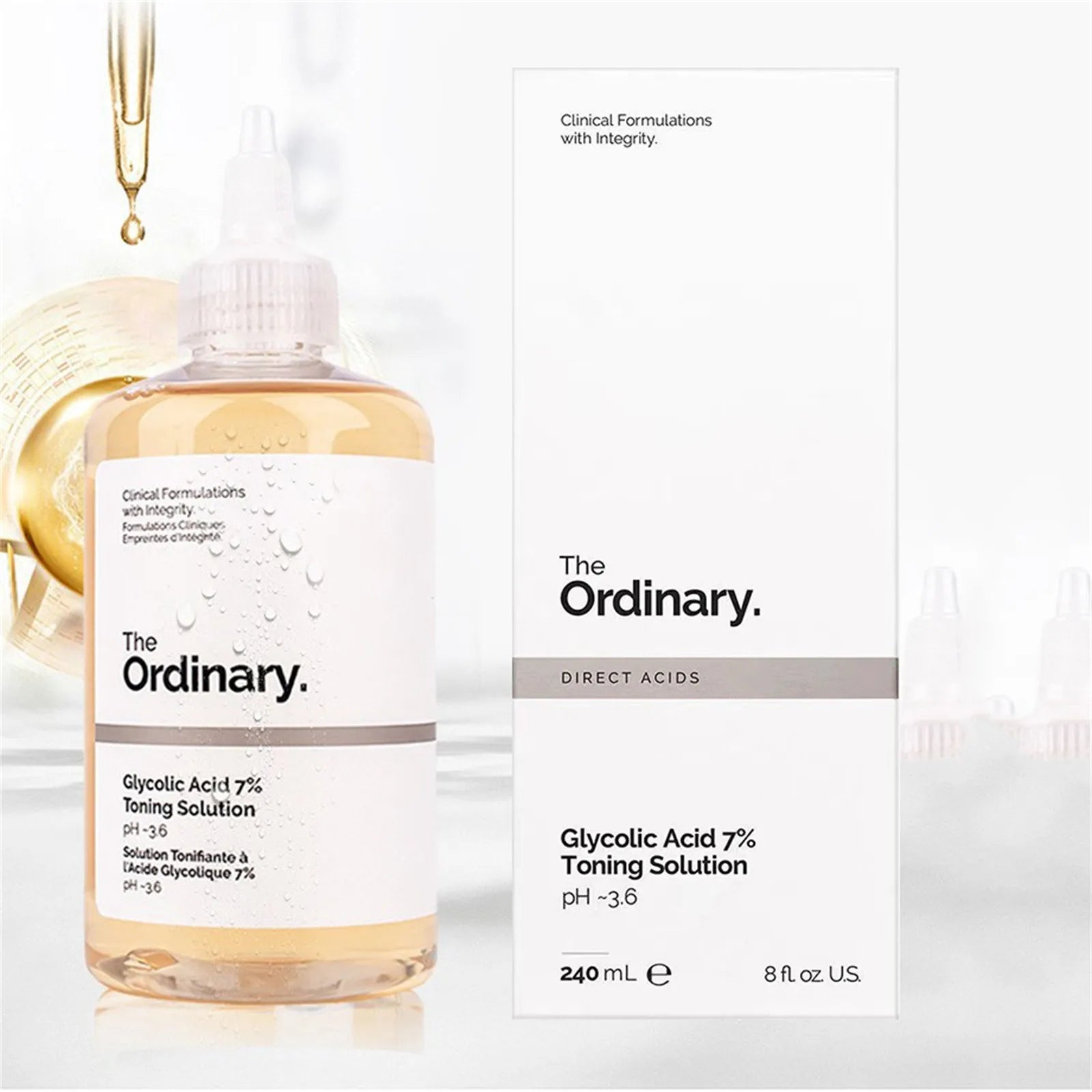 Excellent Peeling Oil Gentle Exfoliating Solution for Face Body, 30ml