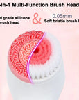 3 In 1 Electric Cleansing Brush Vibrations Facial Cleaner