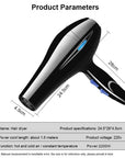 Hair Dryer 2200W Professional Powerful Hair Dryer