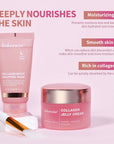 Collagen Jelly Cream – Overnight hydration for firmer, smoother, glowing skin.