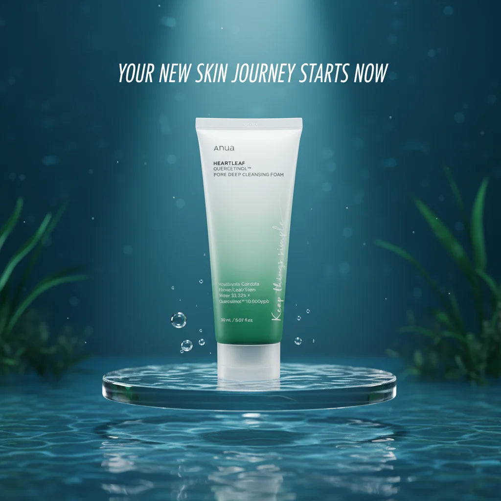 Anua Heartleaf Cleanser Deep Purifying Oil-Control Foam