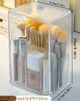 Dressing Table Storage Box Acrylic Makeup Brush Holder