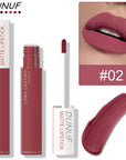 Dark Purple Matte Lip Gloss Bold, Velvet, Long Lasting Waterproof