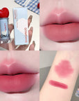 SHAQINUO Velvet Matte Lip Mud Soft Mist Mousse Lip