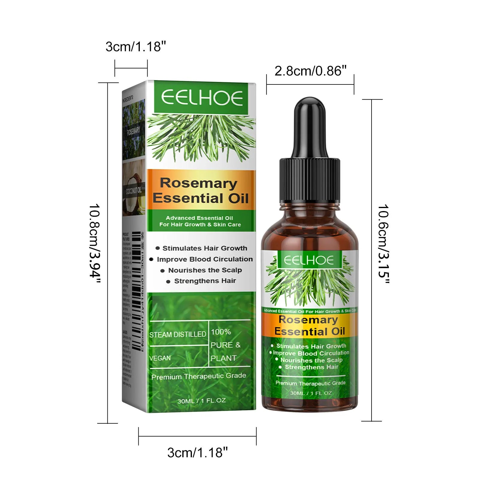 Rosemary Hair Oil Strengthen &amp; Nourish for Fuller, Healthier Hair