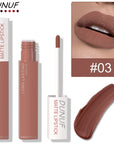 Dark Purple Matte Lip Gloss Bold, Velvet, Long Lasting Waterproof