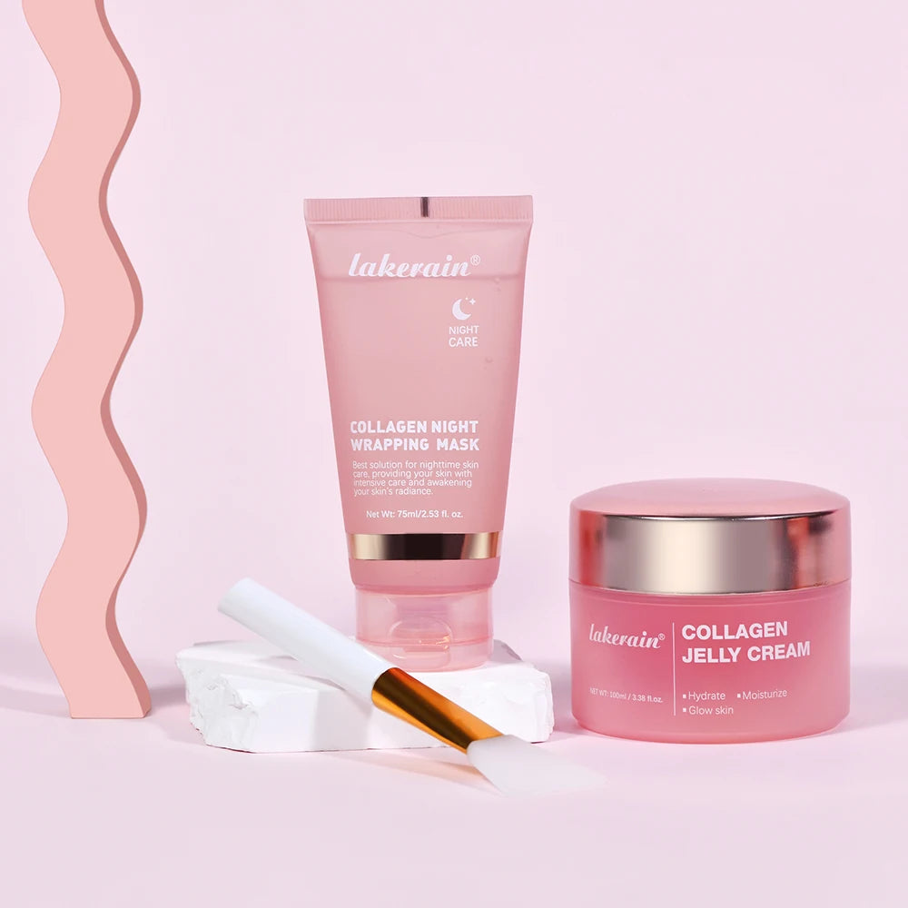 Collagen Jelly Cream – Overnight hydration for firmer, smoother, glowing skin.