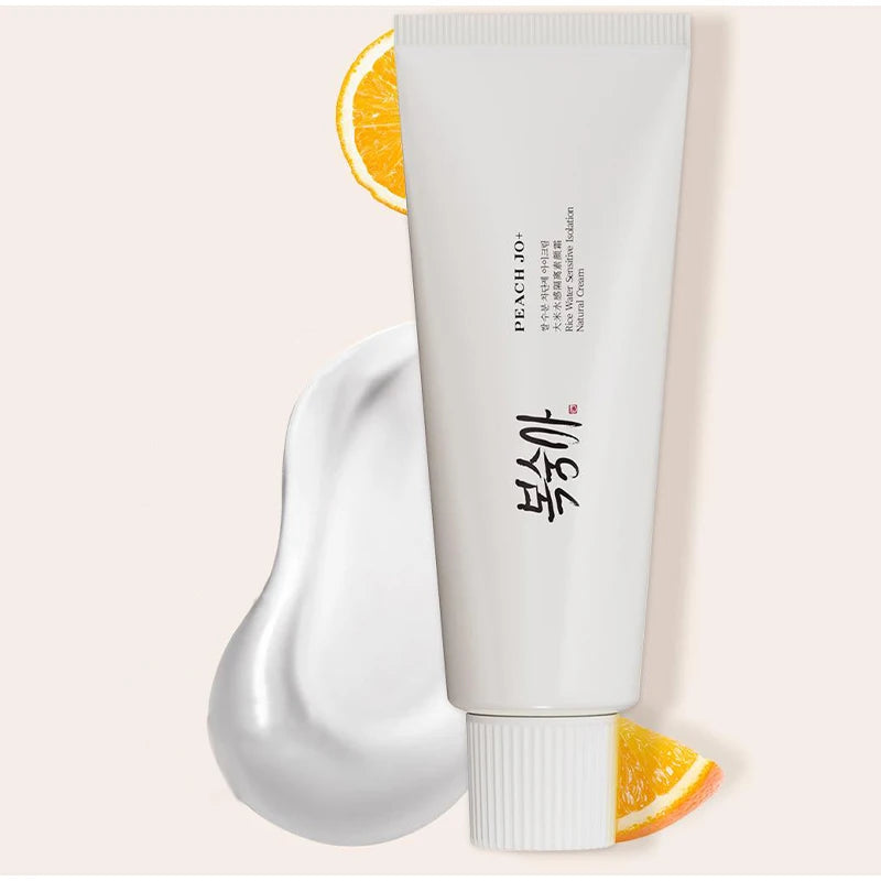 A lightweight Korean rice cream with SPF50+ that hydrates, brightens, and evens your skin tone while delivering a fresh, natural-looking finish that lasts all day.