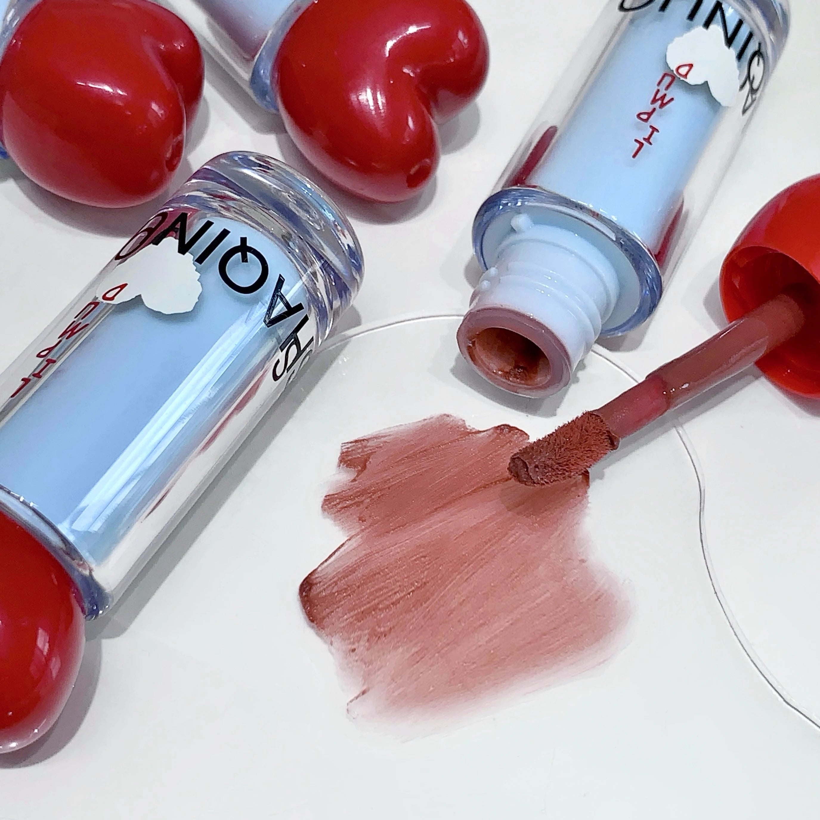 SHAQINUO Velvet Matte Lip Mud Soft Mist Mousse Lip