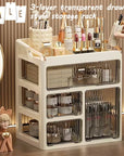 3-layer Minimalist High-end Cosmetics Storage Box